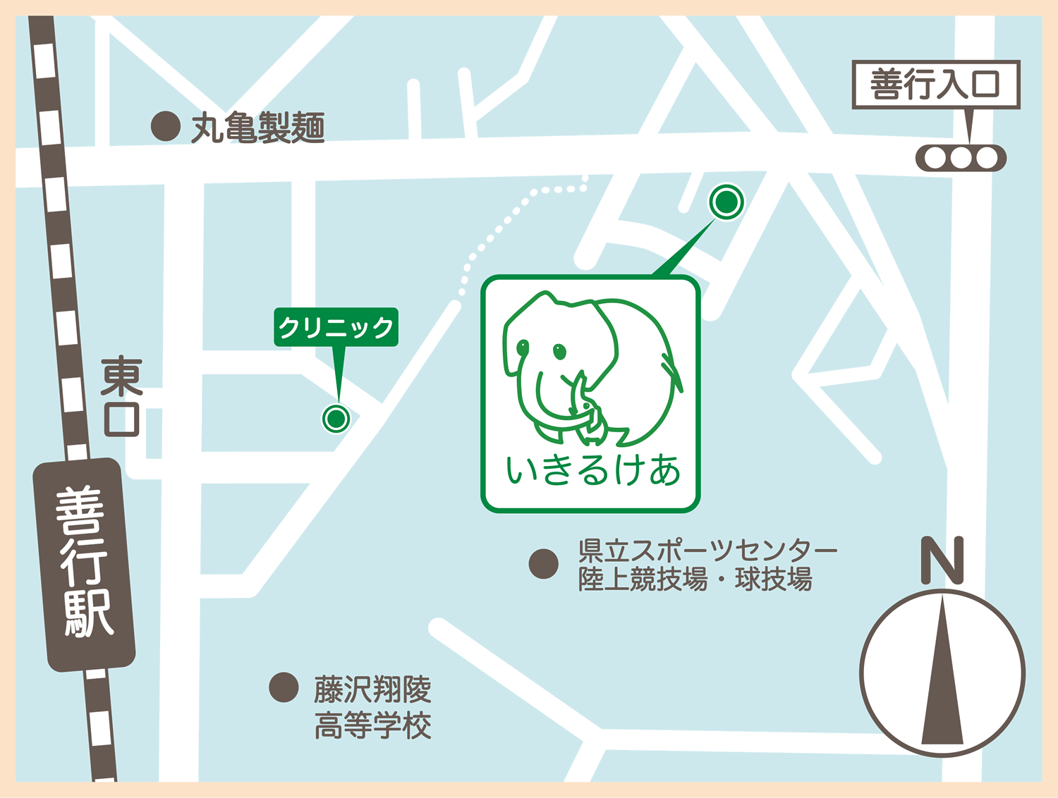 いきるけあmap